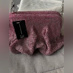 Elegant Inc. International Pink Rhinestone Clutch
